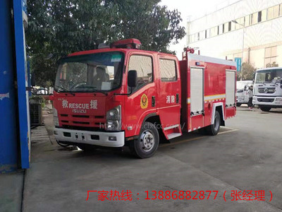 水罐消防車 滅火一線的“移動水庫”
